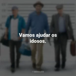 Vamos ajudar os idosos. Despedida em Grande Estilo (Filme)