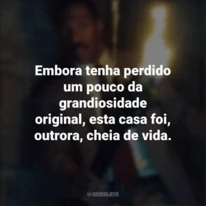 Embora tenha perdido um pouco da grandiosidade original, esta casa foi, outrora, cheia de vida. Mansão Mal-Assombrada (Filme)