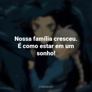 Nossa família cresceu. É como estar em um sonho! O Castelo Animado (Filme)