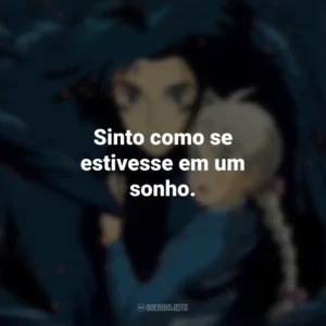 Sinto como se estivesse em um sonho. O Castelo Animado (Filme)