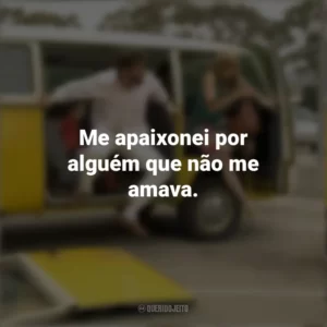 Me apaixonei por alguém que não me amava. Pequena Miss Sunshine (Filme)