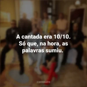 A cantada era 10/10. Só que, na hora, as palavras sumiu. Poesia Acústica 14