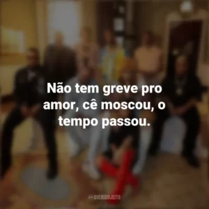 Não tem greve pro amor, cê moscou, o tempo passou. Poesia Acústica 14