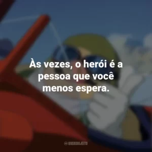 Às vezes, o herói é a pessoa que você menos espera. Porco Rosso: O Último Herói Romântico (Filme)