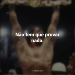 Não tem que provar nada. Rocky II – A revanche (Filme)