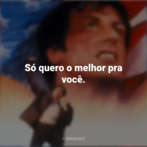 Só quero o melhor pra você. Rocky V (Filme)