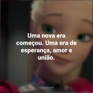 Uma nova era começou. Uma era de esperança, amor e união. Barbie: Aventura Nas Estrelas (Filme)