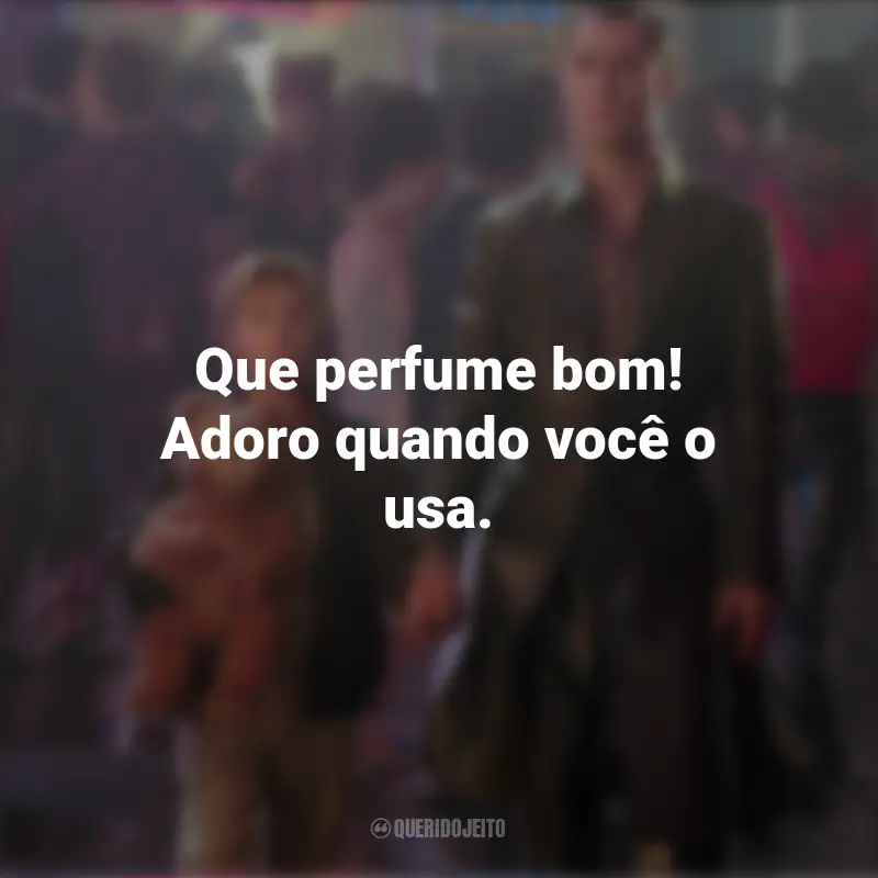 A.I.: Inteligência Artificial Frases do Filme: Que perfume bom! Adoro quando você o usa.