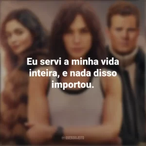 Eu servi a minha vida inteira, e nada disso importou. Agente Stone (Filme)