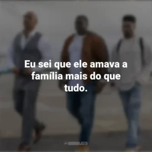 Eu sei que ele amava a família mais do que tudo. Ballers (Série)