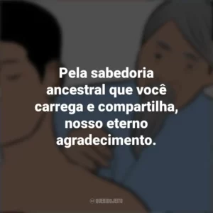 Pela sabedoria ancestral que você carrega e compartilha, nosso eterno agradecimento. Dia do Acupunturista