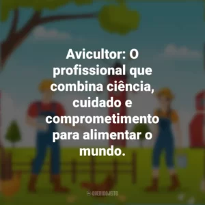 Avicultor: O profissional que combina ciência, cuidado e comprometimento para alimentar o mundo. Dia do Avicultor