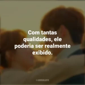Com tantas qualidades, ele poderia ser realmente exibido. Fada do Levantamento de Peso (Série)