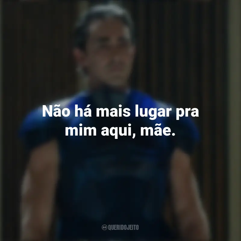 Frases de Hari Seldon na Série Fundação: Não há mais lugar pra mim aqui, mãe.