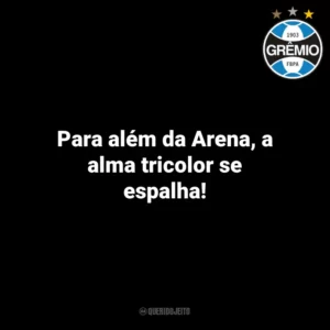 Para além da Arena, a alma tricolor se espalha! Grêmio
