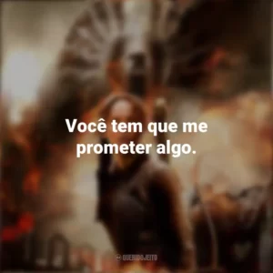 Você tem que me prometer algo. Jogos Vorazes: A Esperança – Parte 1 (Filme)