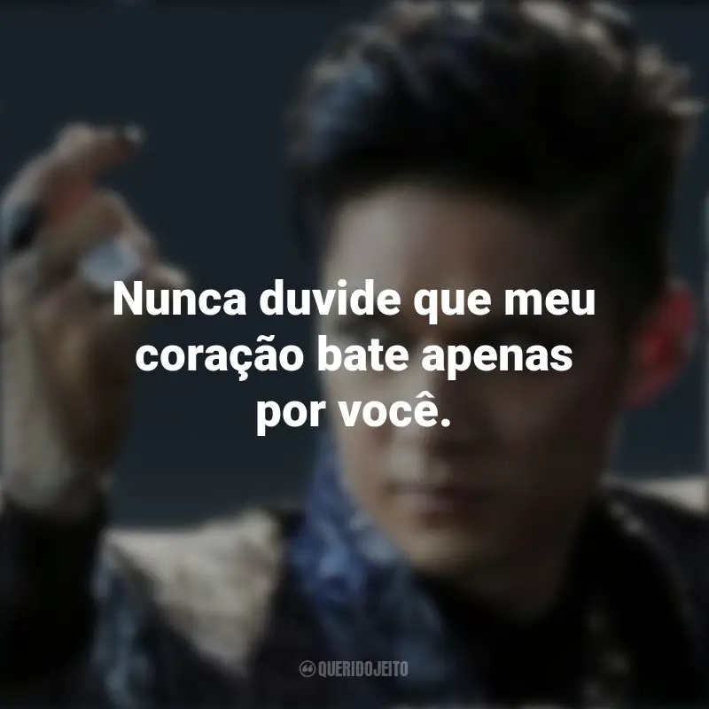 Mensagens Magnus Bane: Nunca duvide que meu coração bate apenas por você.