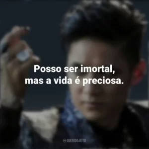 Posso ser imortal, mas a vida é preciosa. Magnus Bane (Shadowhunters)