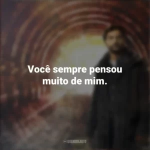 Você sempre pensou muito de mim. O Jardim de Bronze (Série)