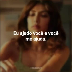 Eu ajudo você e você me ajuda. Quem É Erin Carter? (Série)