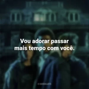 Vou adorar passar mais tempo com você. Refúgio (Shelter)