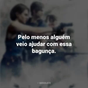 Pelo menos alguém veio ajudar com essa bagunça. Resident Evil – Ilha da Morte (Filme)