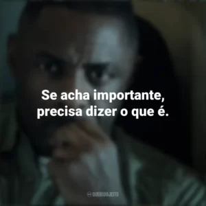 Se acha importante, precisa dizer o que é. Sequestro no Ar (Série)