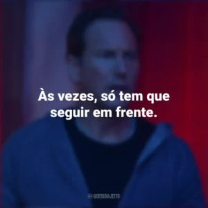 Às vezes, só tem que seguir em frente. Sobrenatural: A Porta Vermelha (Filme)