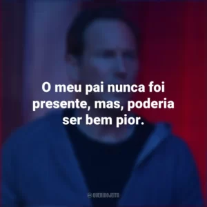 O meu pai nunca foi presente, mas, poderia ser bem pior. Sobrenatural: A Porta Vermelha (Filme)