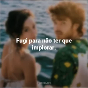Fugi para não ter que implorar. Um Conto de Fadas Perfeito (Série)