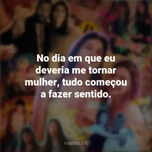 No dia em que eu deveria me tornar mulher, tudo começou a fazer sentido. Você Não Tá Convidada pro Meu Bat Mitzvá! (Filme)