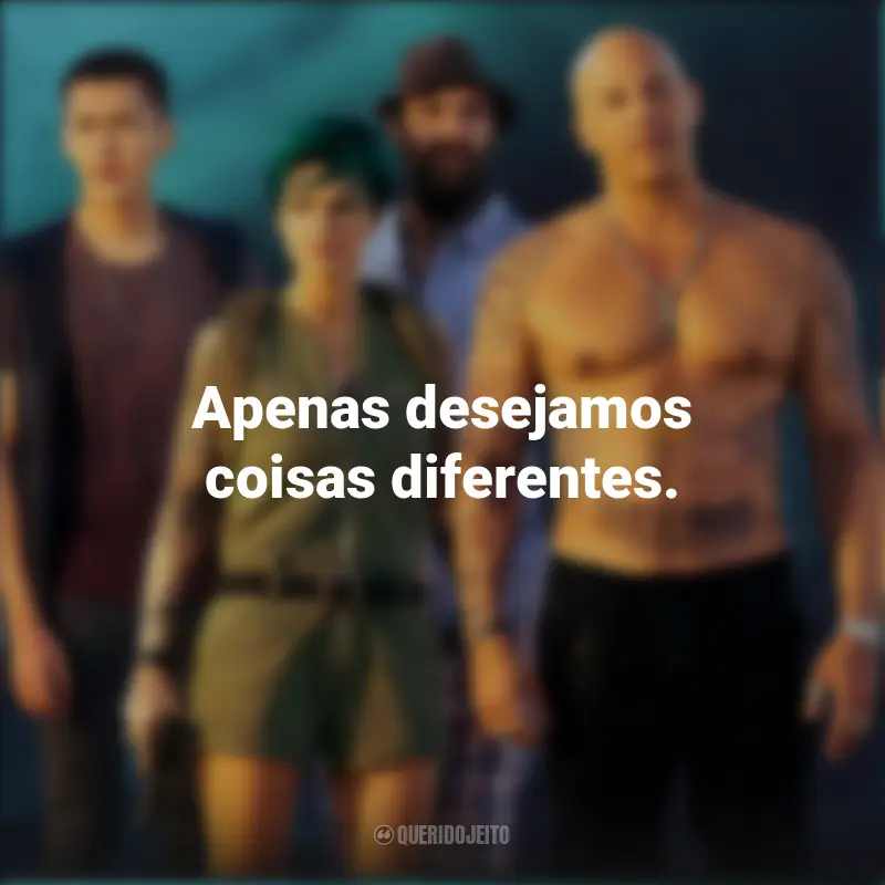 Frases de xXx: Reativado: Apenas desejamos coisas diferentes.