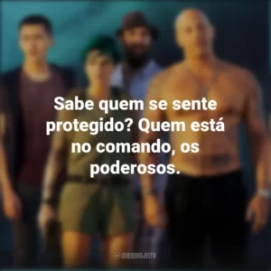 Sabe quem se sente protegido? Quem está no comando, os poderosos. xXx: Reativado (Filme)