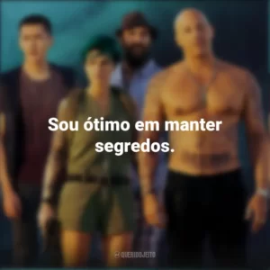 Sou ótimo em manter segredos. xXx: Reativado (Filme)