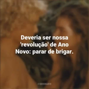 Deveria ser nossa ‘revolução’ de Ano Novo: parar de brigar. A Lagoa Azul (Filme)
