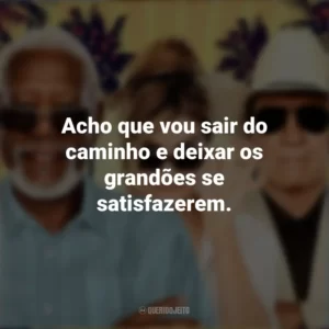 Acho que vou sair do caminho e deixar os grandões se satisfazerem. Apenas o Começo (Filme)
