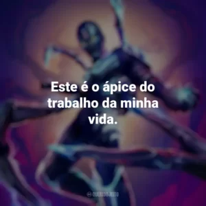 Este é o ápice do trabalho da minha vida. Besouro Azul (Filme)