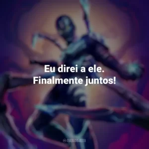 Eu direi a ele. Finalmente juntos! Besouro Azul (Filme)