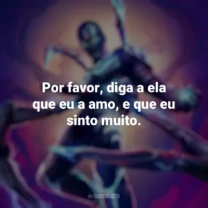 Por favor, diga a ela que eu a amo, e que eu sinto muito. Besouro Azul (Filme)