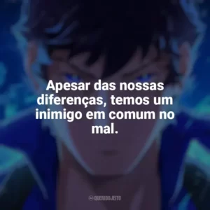Apesar das nossas diferenças, temos um inimigo em comum no mal. Castlevania: Noturno (Série)