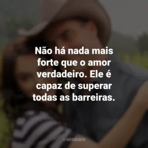 Não há nada mais forte que o amor verdadeiro. Ele é capaz de superar todas as barreiras. Corações Feridos (Novela)