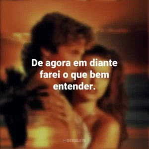 De agora em diante farei o que bem entender. De Volta à Lagoa Azul (Filme)