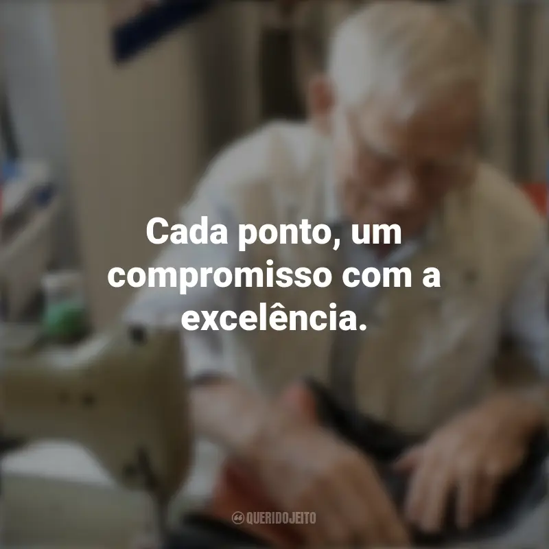 Dia do Alfaiate frases inspiradoras: Cada ponto, um compromisso com a excelência.