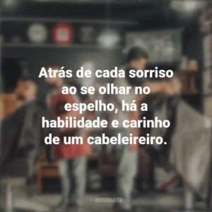 Atrás de cada sorriso ao se olhar no espelho, há a habilidade e carinho de um cabeleireiro. Dia do Cabeleireiro