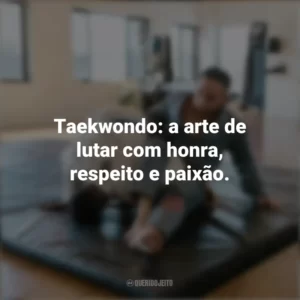 Taekwondo: a arte de lutar com honra, respeito e paixão. Dia do Taekwondo