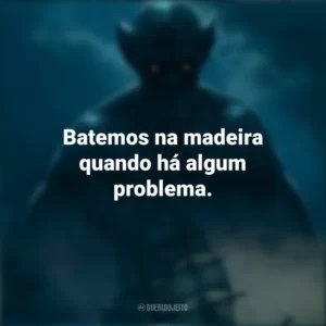 Batemos na madeira quando há algum problema. Drácula: A Última Viagem do Deméter (Filme)