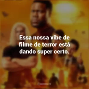 Essa nossa vibe de filme de terror está dando super certo. Duro De Atuar (Série)