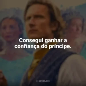 Consegui ganhar a confiança do príncipe. Ehrengard: A Ninfa do Lago (Filme)