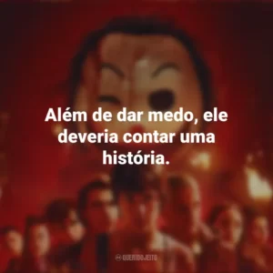 Além de dar medo, ele deveria contar uma história. O Clube de Leitores Assassinos (Filme)