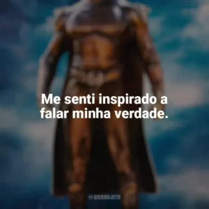Me senti inspirado a falar minha verdade. Gen V (Série)